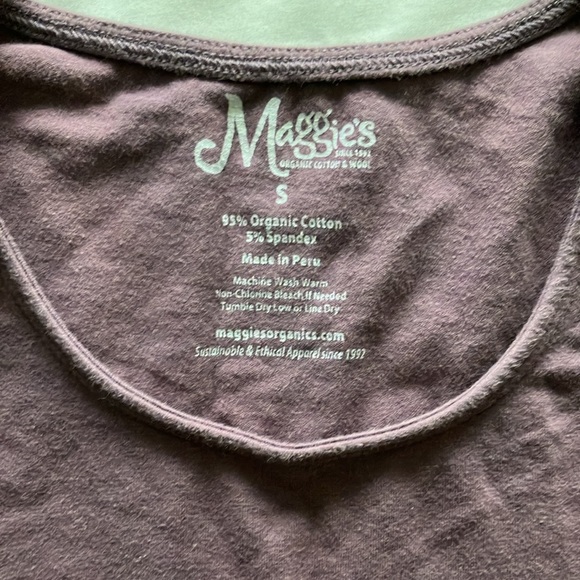 Organic Cotton 3/4 Sleeve Top - Picture 2 of 2